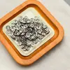 Contas Espaçadoras de Strass Coloridas Perfuradas Completamente Acessórios para Joias DIY Pulseira Colar Broche Contas Espaçadoras de Strass Brilhantes de Grau A Disponíveis para Atacado