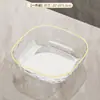 Prato de Frutas para Sala de Estar em Casa, Display Transparente de Plástico com Efeito de Ondas de Água para Petiscos, Prato para Frutas Secas e Doces, Tigela de Frutas, Prato de Alto Valor