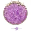 15x 14mm Cuentas de Vidrio Estrella de Mar Costera para Pulsera Collar Hecho a Mano con Agujero Recto