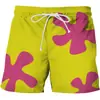 Comercio exterior Amazon paidaxing mismo estampado digital 3D pantalones de playa shorts para hombre mismo estilo para hombre y mujer