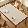 Mantel individual para mesa de comedor estilo Wabi-Sabi, a prueba de aceite, impermeable, resistente al calor, resistente a altas temperaturas, lavable, lujo ligero, sensación de alta gama, nuevo modelo 2026, mantel para mesa de centro