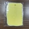 Raspador de creme de três peças raspador de massa de plástico raspador de corte raspador de bolo ferramenta de decoração