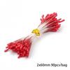Flores Artificiales Rojas de Espuma con Accesorios de Frutas de un Solo Lado, Cabezas de Flores Hechas a Mano para DIY, Materiales para Decoración Festiva de Fiestas al por Mayor