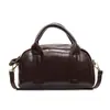 Bolso Boston Retro de Mano Estilo Coreano para Mujer 2026 Primavera Nueva Moda Bolso de Hombro Cruzado Simple para Viajes Tendencia