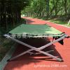 Nova cama de acampamento reforçada em liga de alumínio, cama dobrável estilo acampamento ao ar livre, cama de pedal portátil, suporte de carga de 300 kg