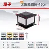 Farola Solar para Poste de Luz Exterior Impermeable para Hogar, Pilar de Puerta, Luz para Valla de Villa Exterior, Patio, LED