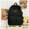 Mochila de estilo japonés, minimalista y versátil, adecuada para chicas de secundaria y preparatoria, perfecta para llevar libros a clase, con gran capacidad