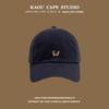 Sombrero para hombre primavera y otoño versión coreana de gorra bordada de Corgi lindo para amantes casual Joker parasol gorra de béisbol para mujer al por mayor