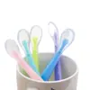 Cuchara de silicona para bebés, cuchara de entrenamiento, cuchara suave para alimentación de bebés, juego de vajilla de silicona, fabricantes de productos maternos e infantiles