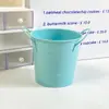 Porta-Canetas Engraçado Grande Capacidade Estilo Americano Porta-Canetas de Ferro Estudante Feminina Mesa Barril de Ferro Escritório Alto Valor Estético Simples Ins