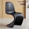Silla de Comedor Doméstica Nórdica Famosa en Internet Estilo Ins Diseñador Creativa Silla de Ocio Silla de Bar Taburete de Cosmética Silla Pan Dong