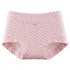 Calzones tipo boxer de algodón puro para mujer estilo dulce de Yu Zhaolin, antibacterianos, entrepierna 100% algodón, sin pellizcos, anti-exposición, ropa interior de cintura media