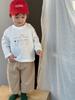 Ropa de Otoño para Niños 2025 Ropa de Bebé Estilo Coreano Ropa para Niños Camiseta de Manga Larga con Letras de Otoño para Niños Traje Casual de Pantalones