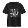 Camiseta Wenhao perro salvaje anime periférico pareja hombre y mujer estudiante manga corta secundaria taizaizhi Zhongdao Dun manga camiseta de algodón