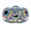 Bolso Clutch de Piedras Punto Transfronterizo Nuevo Bolso de Cena de Diamantes Bolso Clutch de Diamantes de Cristal Bolso de Banquete para Damas