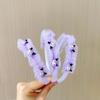 Diadema infantil linda caricatura Sanrio oso fresa accesorios para el cabello estilo coreano nueva diadema para niñas venta al por mayor tienda de dos yuanes