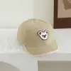 Boné de Baseball Infantil Estilo Cartoon Japonês Chapéu de Sol Super Fofo de Urso Meninas Europeu e Americano Outono Boné de Baseball para Bebê Menina Venda por Atacado