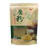 Bolsa de empaque para polvo molido de grano Kraft, bolsa autosoportante con ventana para polvo de grano grueso, bolsa sellada de 12 kg, grado alimenticio