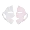Cubierta de Mascarilla de Silicona 3D, Soporte Fijo Anti-Caída para Colgar en las Orejas, Cubierta de Mascarilla de Compresa Húmeda de Belleza de Silicona de Grado Alimenticio