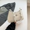 Bolsa de ombro feminina estilo coreano, bolsa de ombro feminina casual, elegante e moderna, para viagem, inverno 2024