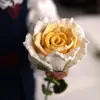 Paquete de Material de Tejido Rosa Tailandés Ramo Tejido Terminado Hecho a Mano Decoración de Flores Ramo para el Día de la Diosa Regalo
