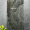 Azulejos de Piso de Pedra de Luxo Estilo Francês Preto Minimalista com Padrão de Mármore 60*120 Azulejos Cerâmicos para Hotéis e Supermercados, Azulejos Brilhantes Cor de Café