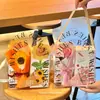 Caixa de Embalagem de Girassol Ins para o Dia do Professor 2025 Bolsa Transparente Caixa de Presente para Biscoitos e Bolos Saco de Presente para Companheiros
