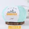Lã de Bebê Fio de Algodão Puro Chapéu de Crochê Fio de Bebê Bola Algodão Hipoalergênico Feito à Mão DIY Tricô Cachecol Suéter Fio