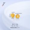 Pulseira espaçadora Xiangyun com contas de zircônia incrustadas em ouro e areia do Vietnã de longa data, acessórios faça você mesmo, colar feminino