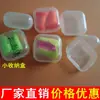 Venta Directa de Fábrica Caja de Tapones para Oídos Antirruido PP con Tapa Caja Plástica Pequeña Caja de Almacenamiento de Tapones para Oídos Inalámbricos Caja Cuadrada Pequeña Transparente Mini