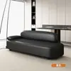 2026 Venta Caliente Estilo Crema Sofá Pequeño para Apartamento Recámara Chaise Longue Sofá Perezoso Respaldo Cuero Resistente a Arañazos de Gato Sofá de Belleza