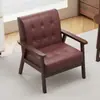 Restaurante de café retro americano, cabina doble de madera maciza, sofá de cuero para discusiones, juego de mesa y silla para bar y tienda de té de leche para uso comercial