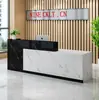 Recepción de Oficina Escritorio de Recepción Mesa de Servicio de Consultoría Tienda de Ropa Cajero Mesa de Bar Mostrador Pequeño Simple y Moderno