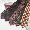 Fornecimento Exclusivo Transfronteiriço de Gravatas Estampadas de 8cm, Gravatas Retro de Luxo Amarradas à Mão Modernas e Fashion, Gravatas Divertidas com Estampa de Animais