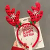 Nuevos Accesorios para el Cabello de Navidad, Accesorios para Fotos de Navidad, Diadema Luminosa de Astas con Luces, Pasador de Reno para Disfraz de Reno
