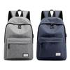 Bolsa de estudante Mochila esportiva masculina mochila confortável com interface de carregamento USB bolsa de computador atacado
