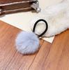 Headdress de peluche de Corea del Sur bola de pelo grande cuerda para el pelo otoño e invierno pelo de visón goma para el pelo no daña el pelo cinta para el pelo accesorios para el pelo para mujer