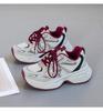 Tênis Chunky Estilo Francês para Mulheres, Tênis Casuais de Malha com Solado Grosso, Novos Sapatos de Primavera e Outono, Tênis de Corrida Estilo Fada 2026