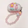 Para Samsung Buds Set de Auriculares Flor Linda Galaxia Buds Estuche Bluetooth Inalámbrico Colgante Creativo Transfronterizo