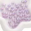 Cuentas cuadradas de color mágico tridimensionales de acrílico imitación cristal de 8 mm, accesorios para joyería DIY hechos a mano, material para pulsera de cuentas casera