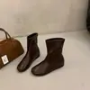 Botas de Caballero Invisibles para Aumentar la Altura Personas Bajas Tacón Alto Botas Largas Mujer 2026 Nuevo Otoño Versátiles Botas Adelgazantes Botas Largas