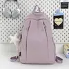Mochila de Ombro Duplo Estilo Casual Simples para Homens e Mulheres Mochila de Viagem Leve de Grande Capacidade Alta Aparência Mochila Escolar 2026 Nova Versátil