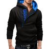 Lote de Comércio Exterior Aliexpress Amazon Wish..Moletom com Capuz Zíper Lateral Color Block