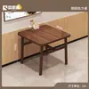 Mesa de Comedor para el Hogar Simple Pequeño Apartamento Sala de Estar Mesa para Comer Restaurante Catering Tienda de Fideos Restaurante de Comida Rápida Juego de Mesa y Sillas Comercial