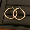 Brincos redondos em forma de onda com pino de prata, estilo minimalista de metal, simples e únicos, brincos versáteis, luxo leve com toque de alta qualidade, atacado