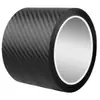 Fita adesiva anti-risco de fibra de carbono para soleira de porta de carro, fita protetora universal resistente ao desgaste para pedal de porta, decorativa anti-risco