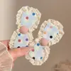 Parche de flequillo de dibujos animados para mujer, parche mágico para el cabello para la frente y la nuca, parche mágico tejido, parche de cabello dulce y a la moda