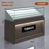 Nuevo Gabinete de Exhibición de Cigarrillos de Alta Gama, Gabinete de Cigarrillos y Licores para Tienda de Conveniencia y Supermercado, Gabinete de Cigarrillos de Vidrio Personalizado, Conjunto de Mostrador de Caja Integrado