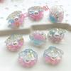 Accesorios de Resina Accesorios DIY Parche para Carcasa de Teléfono Móvil Hebilla para Zapato Pegamento Crema para Pegar Taza de Agua Accesorios Concha de Perla Color Degradado