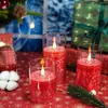 Venda Quente Luz de Vela Flor de Gelo Vela Digital LED Guia de Vela Atmosfera Aniversário Casamento Celebração Script Killing Amazon Transfronteiriço